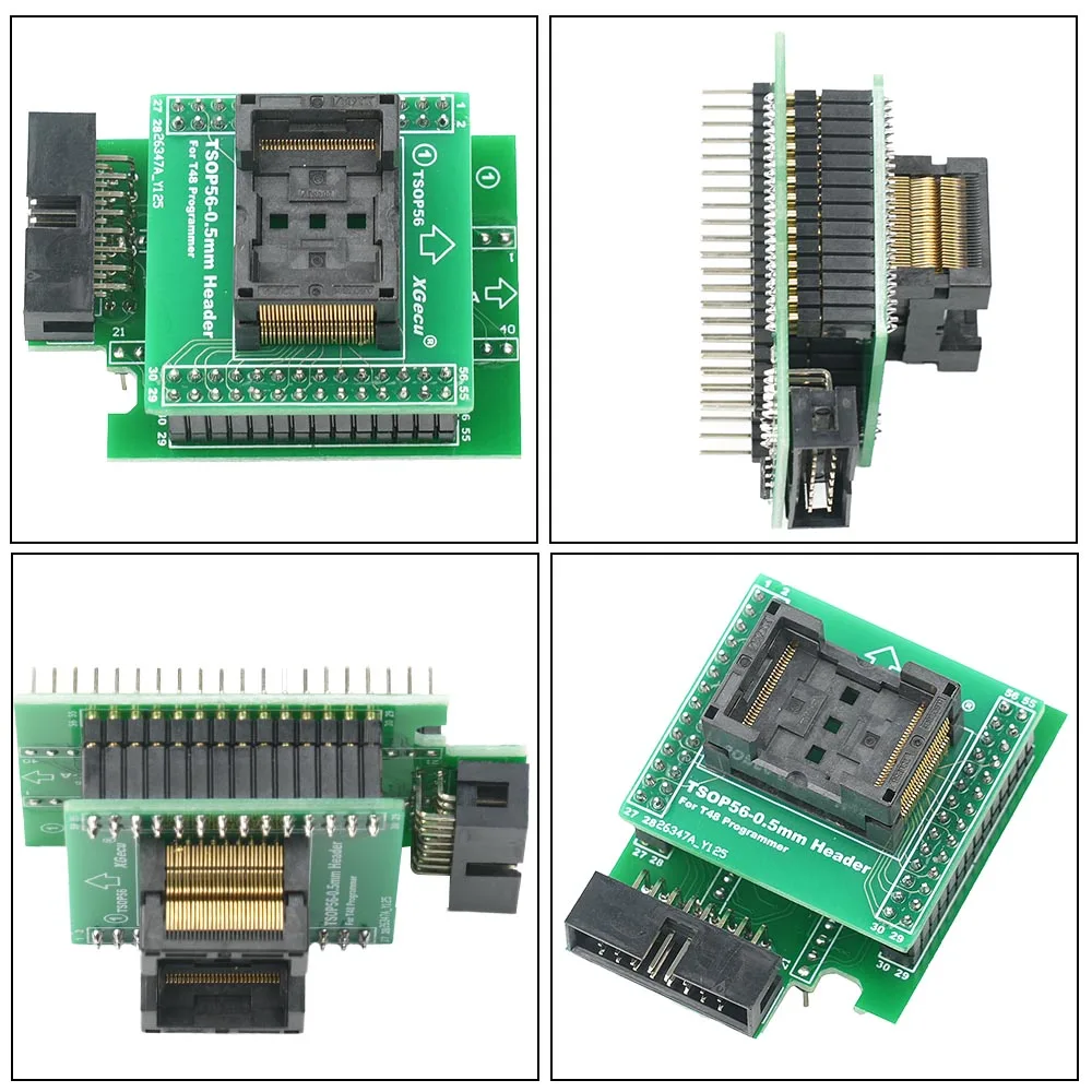 XGECU Original TSOP56 Adapter Kit for T48 Progammer Only ADP_F56_EX-A ADP_F56_EX-B ADP_F56_EX-C for Flash EPROM Best Price