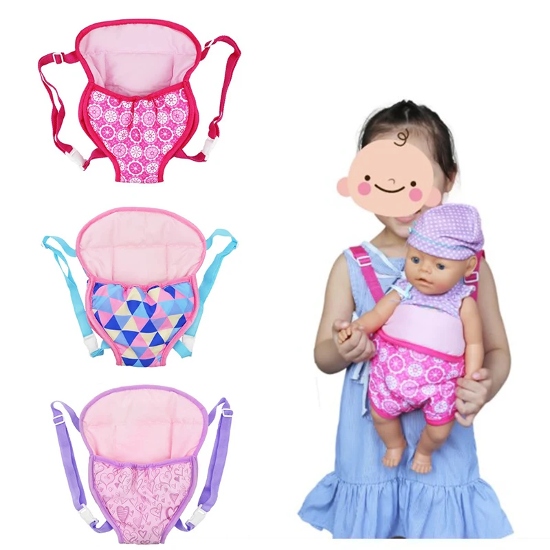 Baby Doll Dolly Girls Toys bag Carrier Backpack carrying accessories 