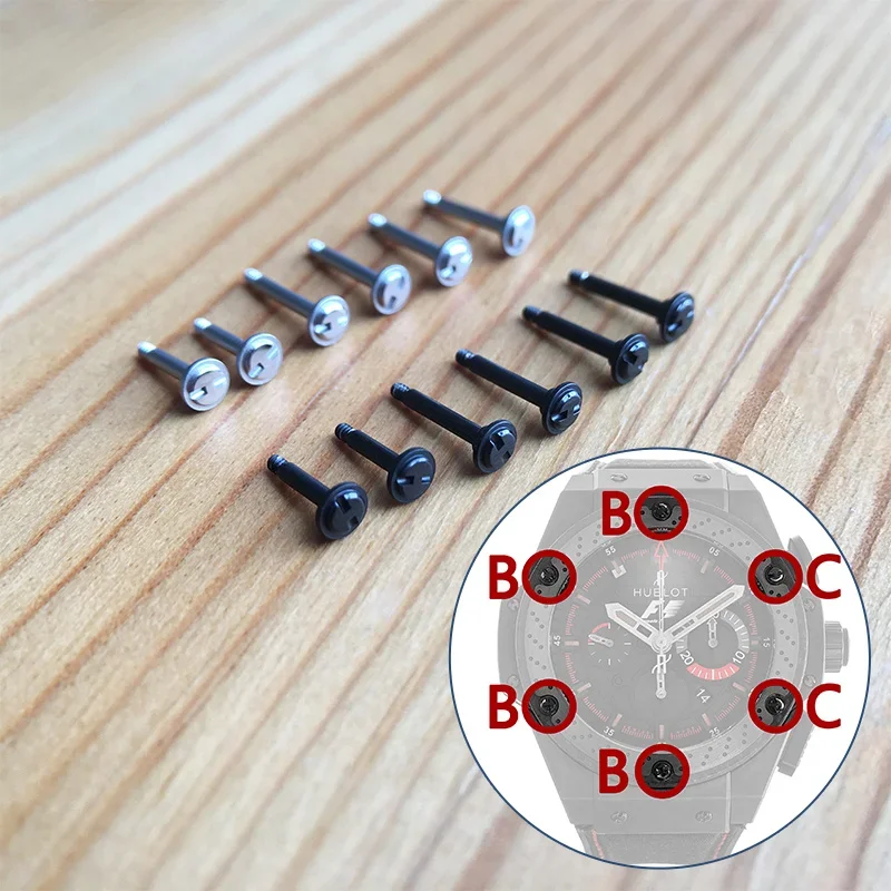 Vite A Castone In Acciaio Per Orologio Automatico Hub Hublot King Power F1 703