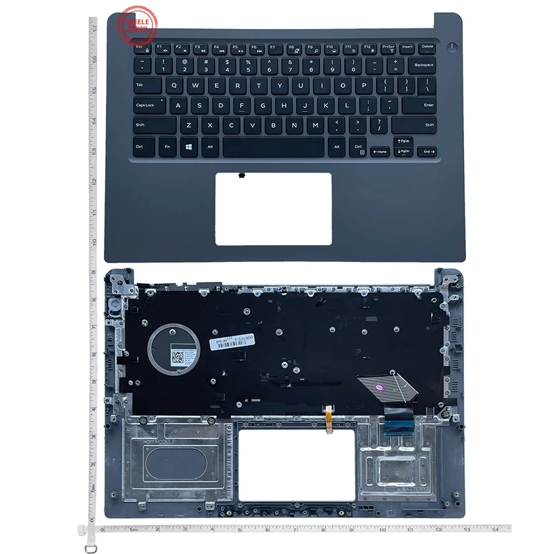 Palmrest Superior Case Bisel Habitação do Teclado Dell Inspiron 147000 7472 7460 P74g com ou sem Teclado Novo - Imagem 3