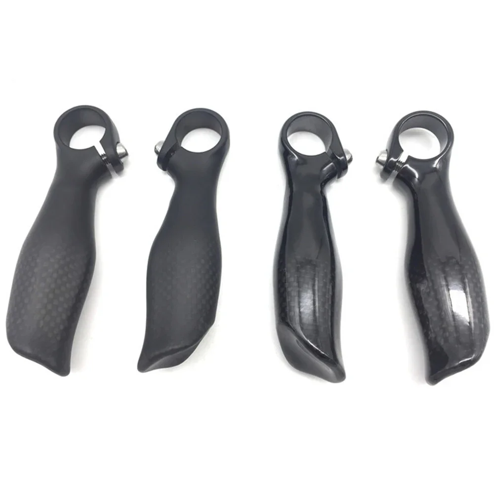 Carbon Fiber Vice Handle Horns Horn Handle Set Mountain Bike Vice Bicycle Bike Accessories Grip