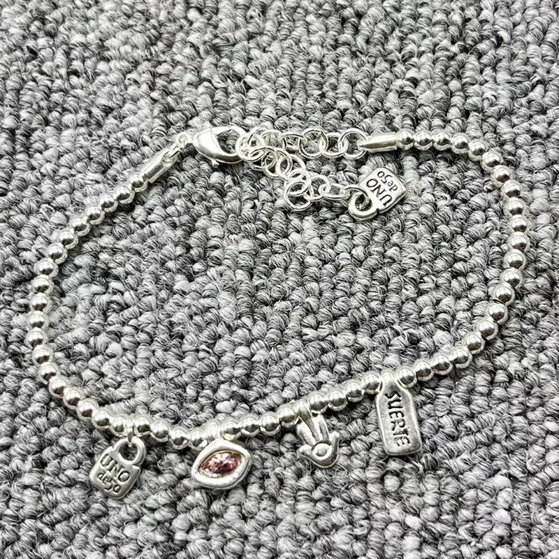 

Новинка 2022, изысканный модный Гальванизированный браслет unode 50 из серебра 925 пробы, праздничные ювелирные изделия в подарок