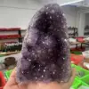 780g 12.5cm Natural Uruguay Dream Amethyst Quartz Crystal Cluster stand 1