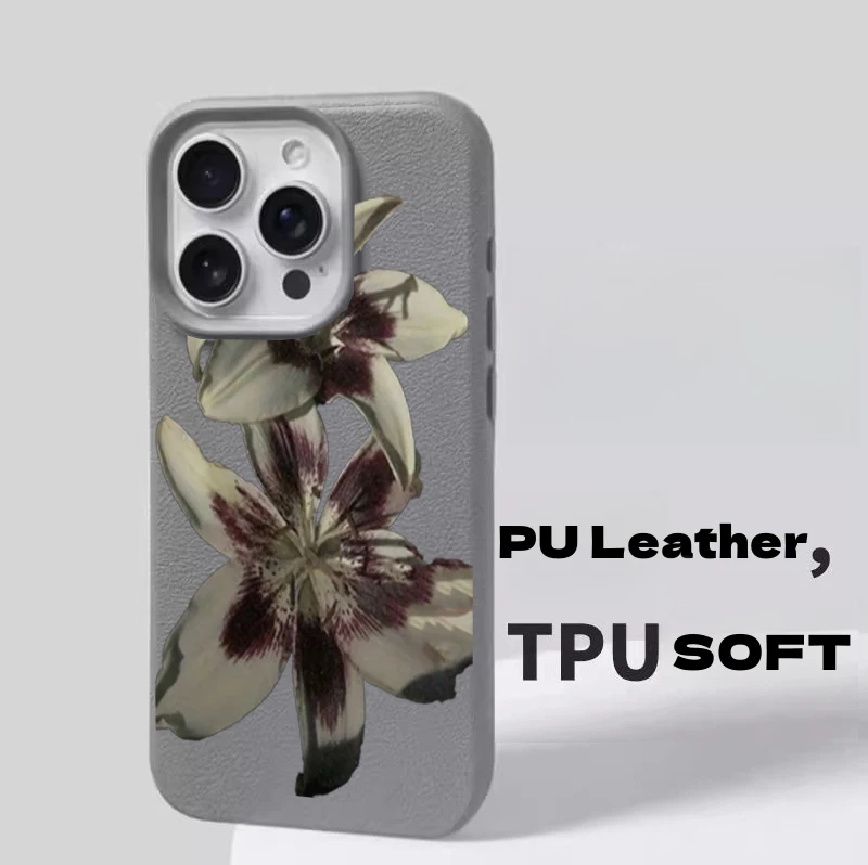 Elegant Lily Blossom Phone Case