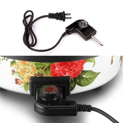 Universal Electric Griddle Power Cord with Strong Connection - Kitchen Appliance Replacement Cable with Global Plug Options (US)