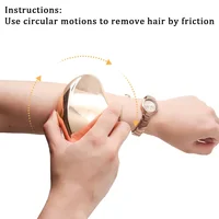 Epilator For Women Nano Crystal Remover Exfoliator Manual Tool Household Nano Removal Instrument Epilator Glass Hair Grinder 2