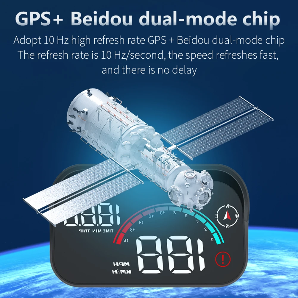 Universal Digital GPS Car Head Up Display Projector