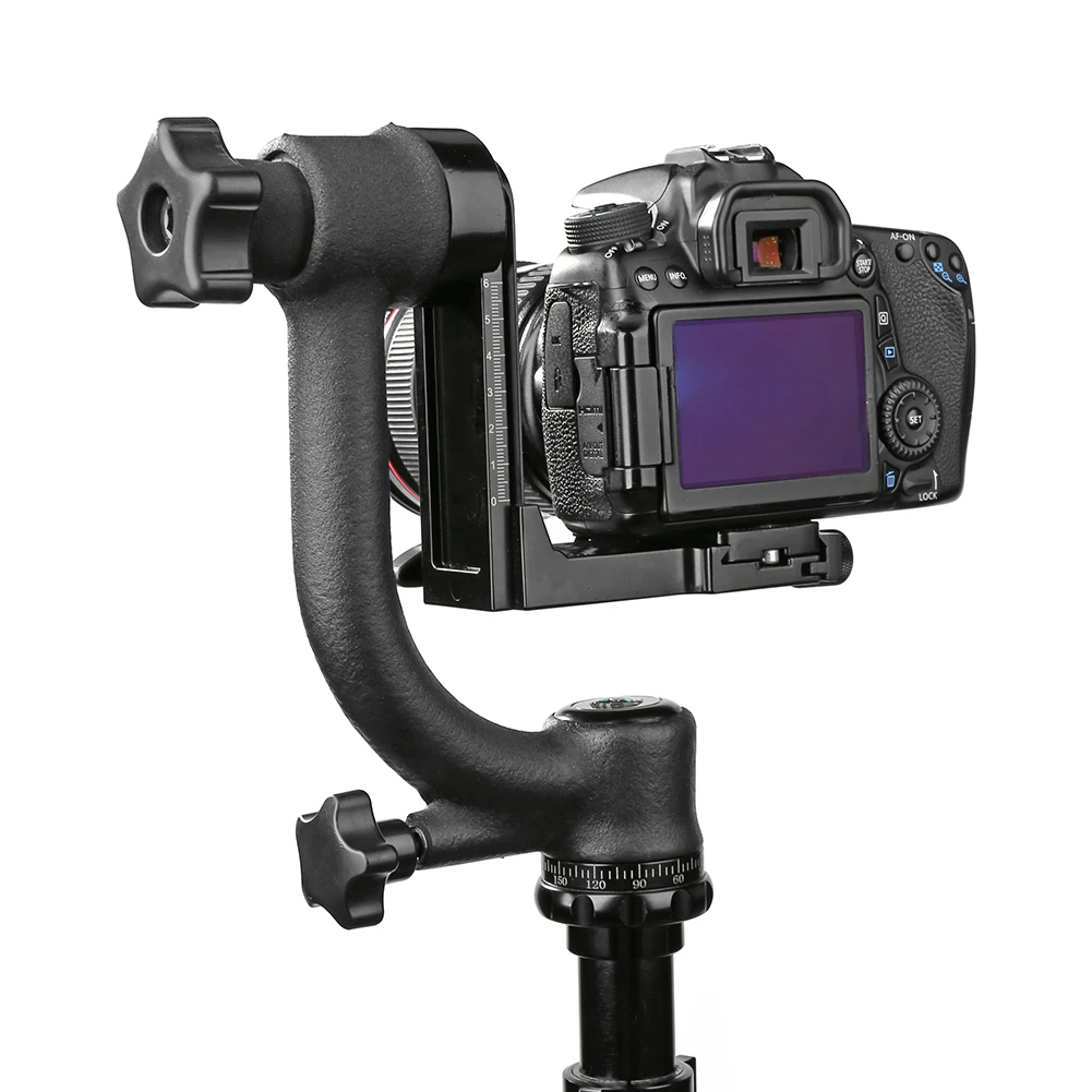 Description Picture 4 of itemPhotography Gimbal Tripod Head Monopod Aluminum Alloy Telephoto Lens Bird Head for Professional Photography Supplies