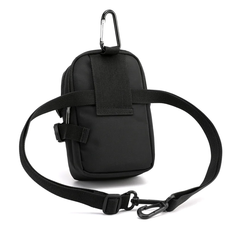 Hüfttasche für Herren, lässig, Reise-Geldbörse, wasserdichter Gürtel, Reißverschluss, taktische Outdoor-Gürteltasche, Handytasche, Brusttasche – Detail 12