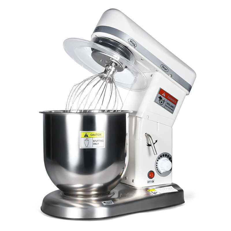 500w Multi-function 5L 7L 10L 15L Food Mixer Top Chef Stand Mixer Food Processor Commercial