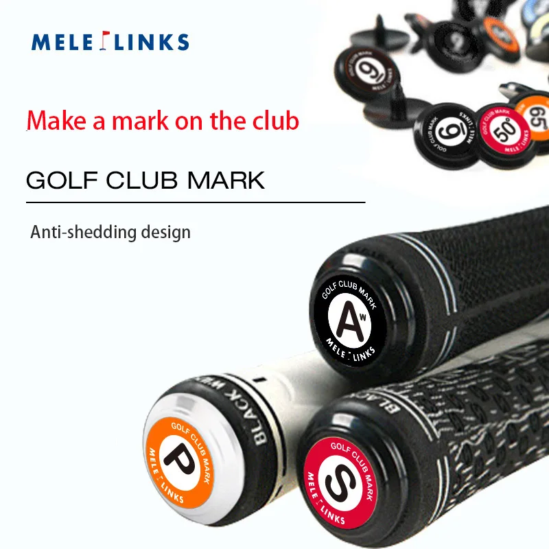 20Pcs Golf Club Mark ABS Material Suitable for All Club Grips Not Easy to Fall Off Easy to Identify golf ball mark