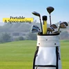 Golf Alignment Sticks Training Aid 2 Pack,3-Section 48 Inch Golf Swing Trainers Foldable Practice Rods Aiming Sticks 4