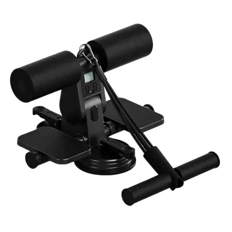 Sit Up Floor Holder Ab Core Trainer With Suction Cups And Pull Rope Fitness Equipment With Counting Function For Men And Women