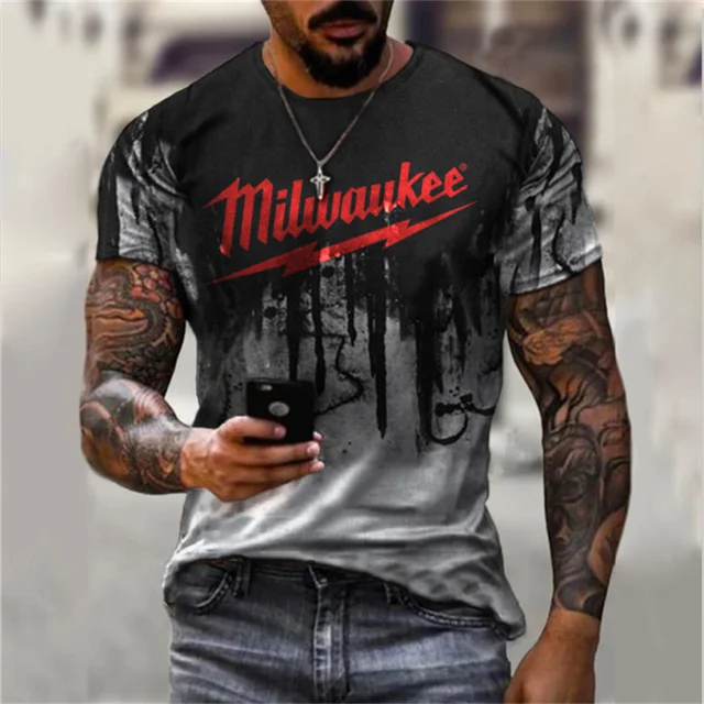 Summer Men's T-shirt Fashion Tiger  3D Shirt Casual Street Style Short-Sleeved Funny Harajuku All-match Top 6xl S1012