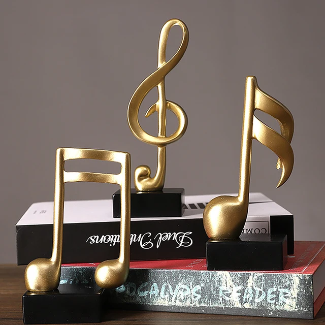 Resin Musical Note Ornaments 4