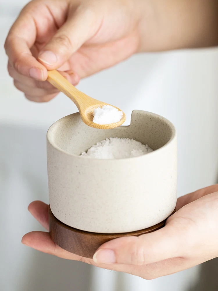 Japanese Vintage Seasoning Jar Three-piece Kitchen Utensils