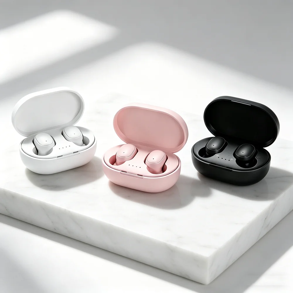 Wireless Bluetooth Earbuds With Noise Cancelling And Mic_voghion.com