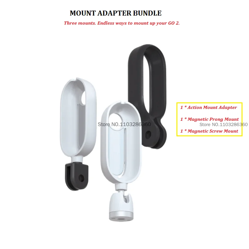 Insta360 GO 2 Original Accessories Compilation LENS GUARDS CARRY CASE USB POWER MOUNT ADAPTER DIVE CASE