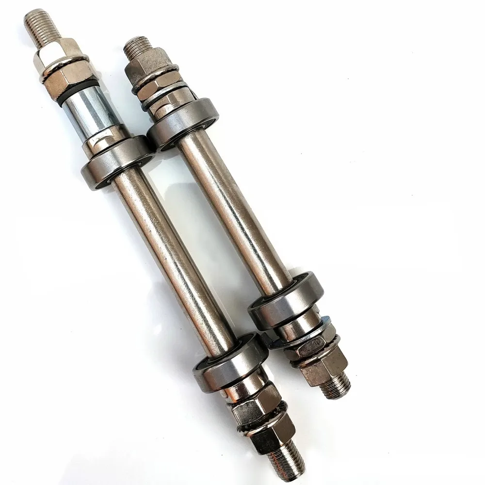Bicycle Wheel Hub Bearings Bicycle Bearings Bike Wheel Hub Axle Front And Rear Solid Shaft Lever Solid Spindle Shift Shaft Bicycle Parts