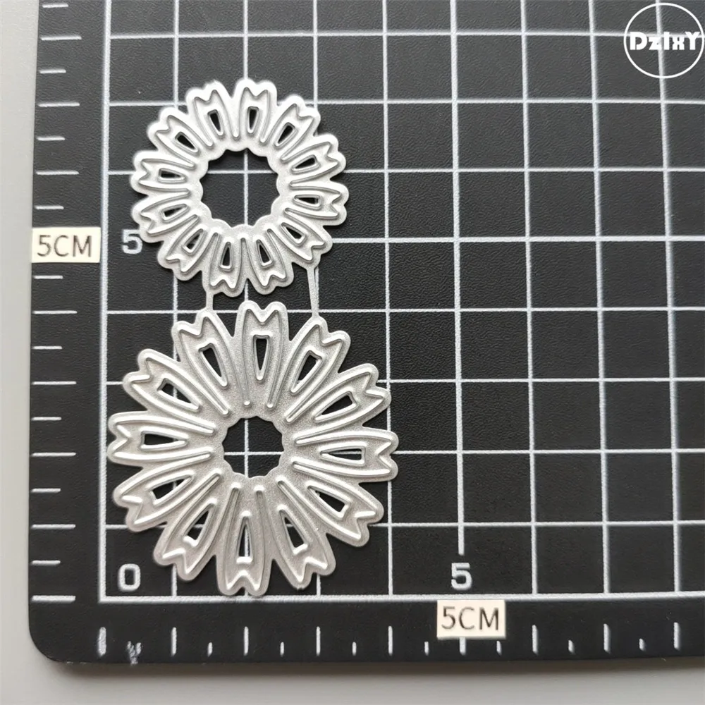 Flowers Metal Cutting Dies DIY Scrapbooking Paper Photo Album Crafts Knife Mould Card Blade Punch Stencils for Decor (21 Styles)