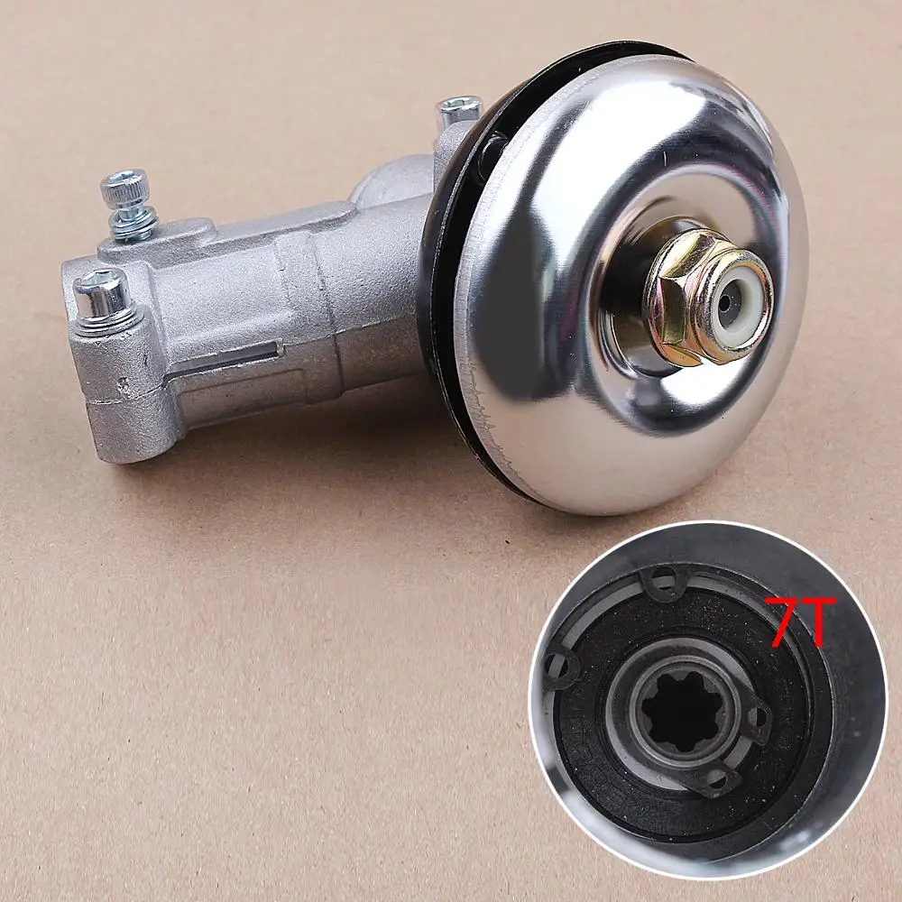 7T 9T Universal Gear Head 26MM Gearhead Gearbo M10*1.25 Brush Grass Cutter Trimmer Replace Dia Lawn Mower Replacement Part 3