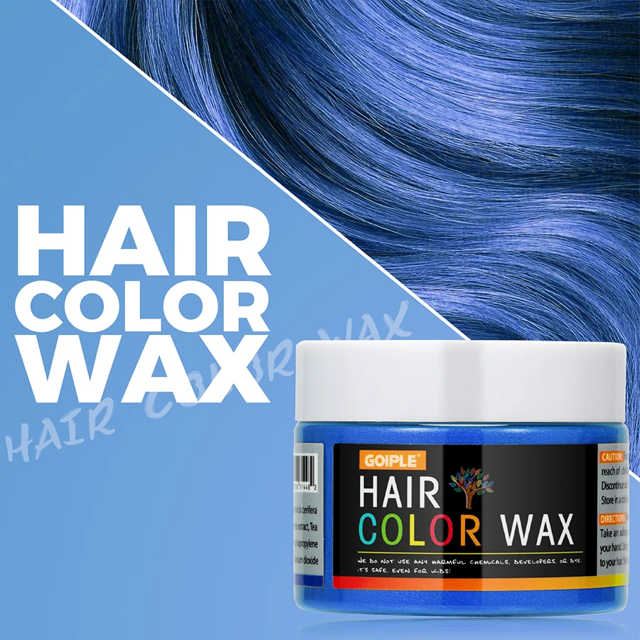 Valentine's Day Temporary Hair and Beard Color Wax