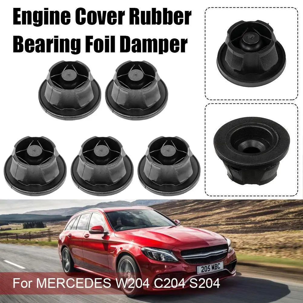 

5x втулки для крышки двигателя, поглотители для MERCEDES W204 C218 X218 W212 C207 W461 W463 X164 6420940785