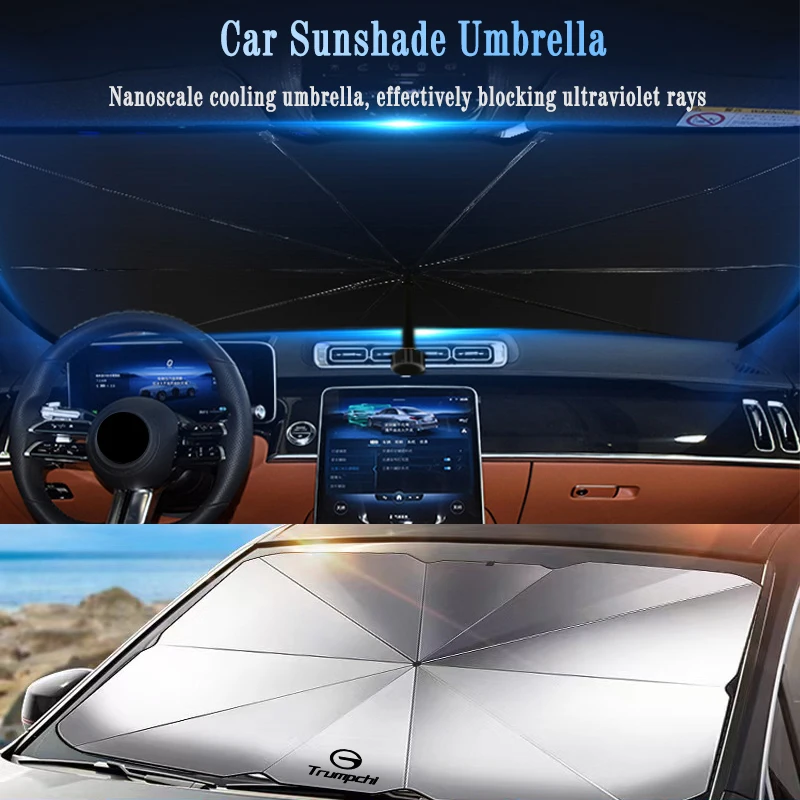 Car Sunshade Umbrella Front Window Windshield Foldable Parasol Sunscreen for Trumpchi GAC GS3 GS4 GS5 Coupe GA4 GS8 GM6 GM8