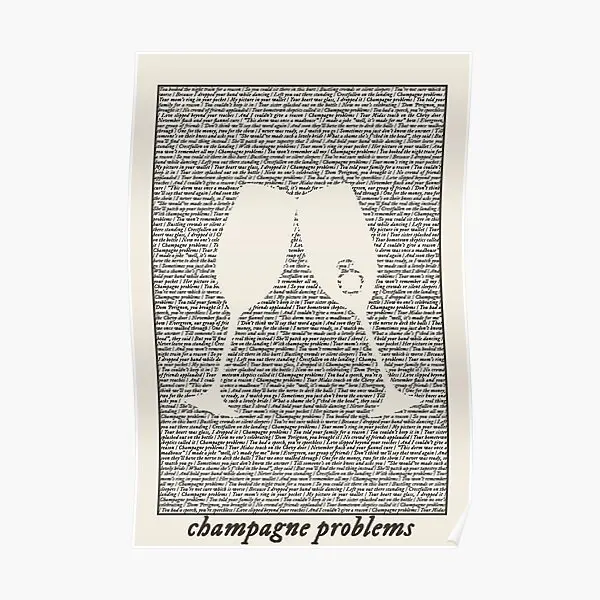 

Champagne Problems Poster Art Room Wall Print Funny Painting Decor Modern Picture Vintage Mural Decoration Home No Frame