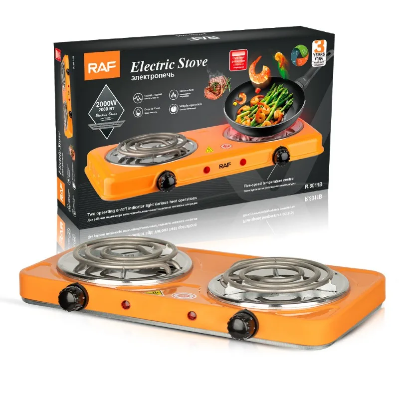 Household Double-head Closed Electric Stoves, Heat Preservation Heating Oven Constant Temperature Universal Electric Hot Plates 3