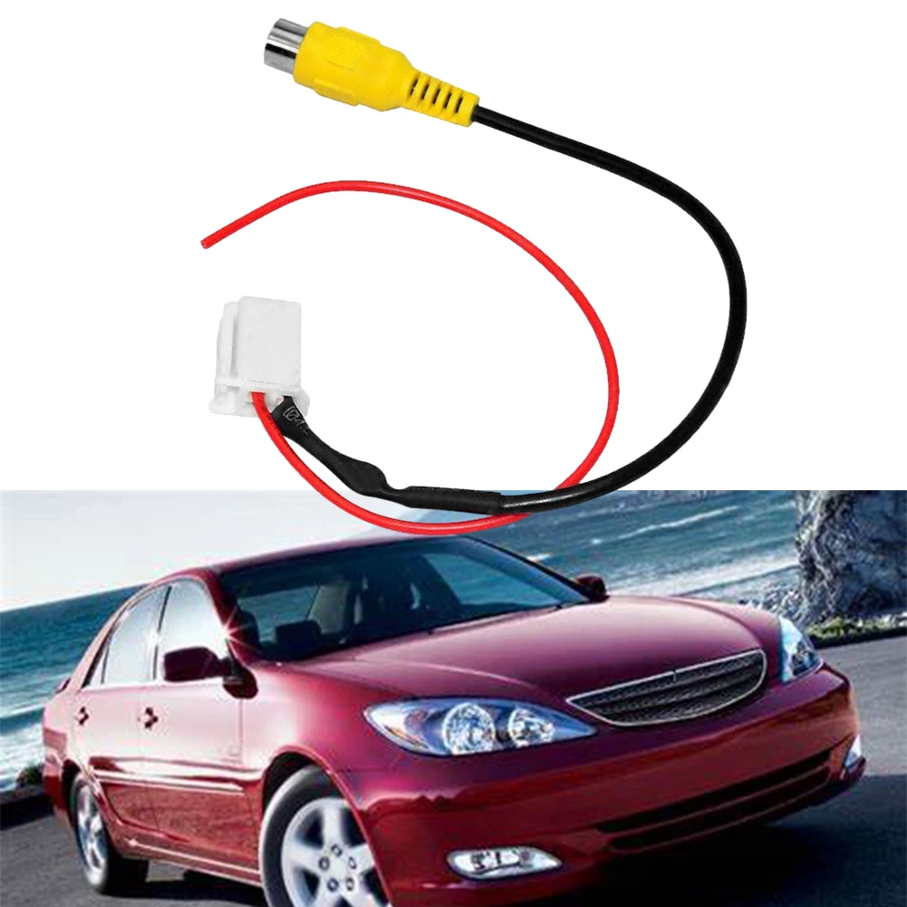 

4 Pin Reverse Camera RCA Input Plug Cable Adapter For Toyota For Camry Car Navigation For Camera Video Input Connection Cable