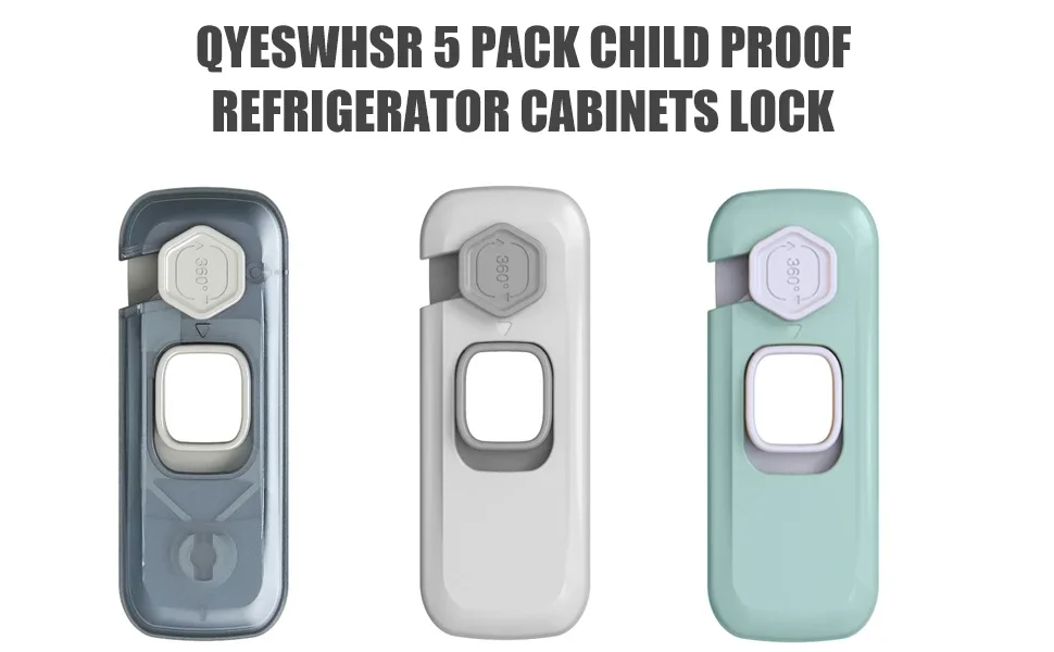 Child Proof Refrigerator Lock, Fridge, Cabinets, Freezer Door Lock