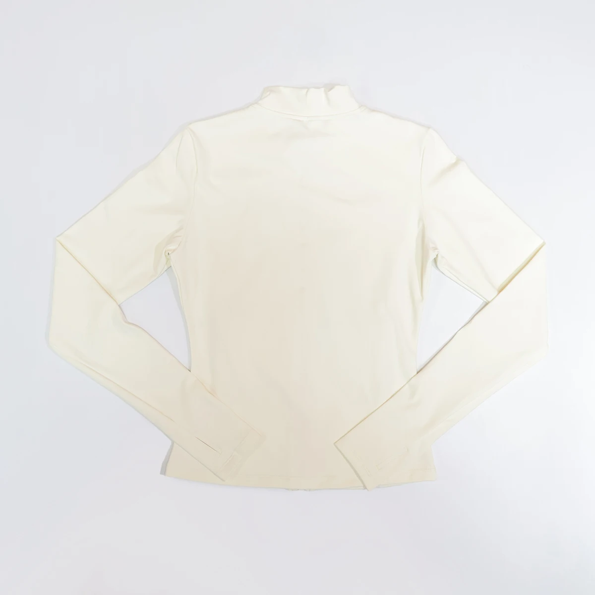 Sommer Damen High-Neck Langarm Schnelltrocknende Gym-Jacke mit Taschen Herbst/Winter Outdoor Yoga Sportbekleidung Damen Sport-Oberteil mit Taschen – Detail 14