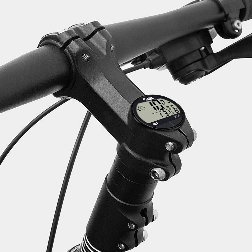 1/2PCS Bike Computer Bicycle Speedometer LCD Digital Display Bike Odometer Multi-Functional Bike Computer For Outdoor Cycling ﻿