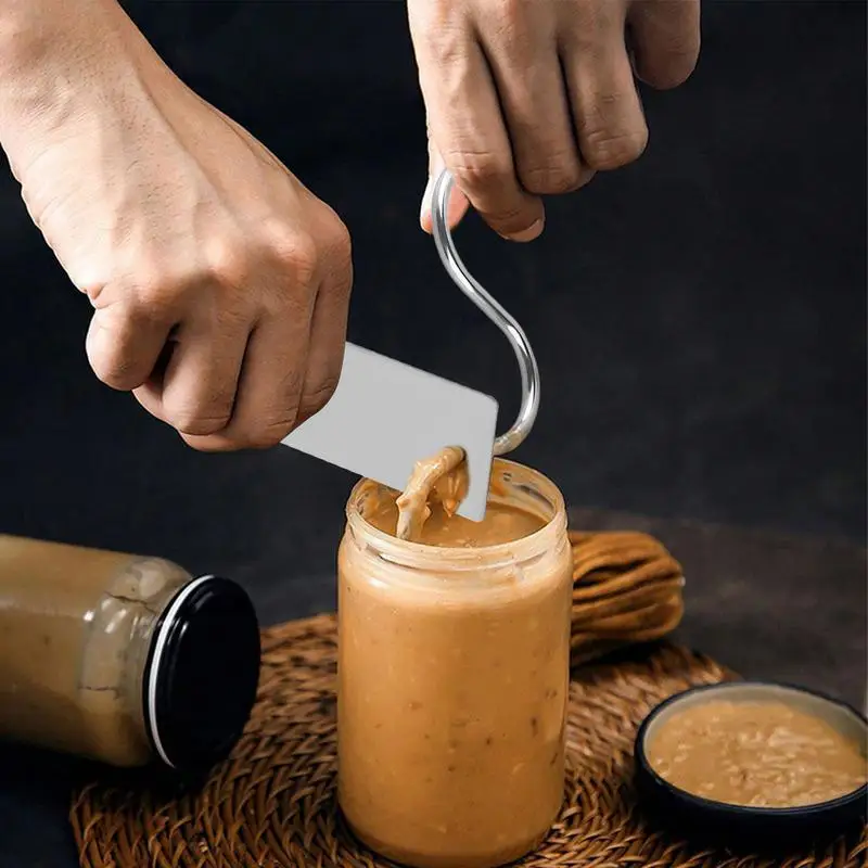 

Мешалка для масла с орехом, износостойкая ручная мешалка для масла из нержавеющей стали, эффективные аксессуары для кухни и столовой