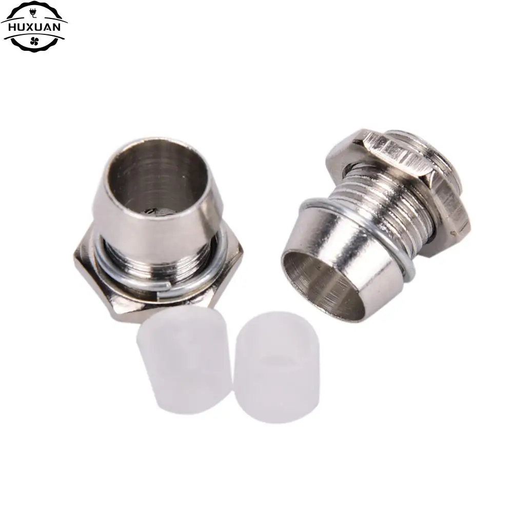 Copper Metal 5mm Light Emitting Diode LED Holder Mount Panel Display 10 Pcs/lot