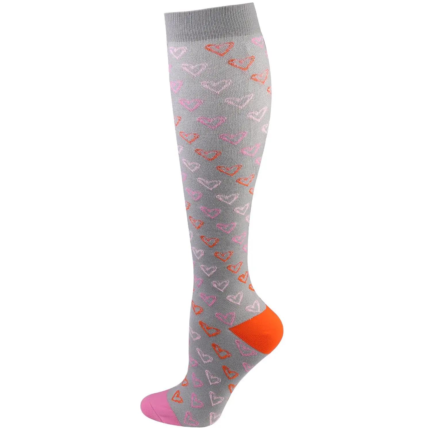 thumbnail image 1 of Calcetines de compresión para hombres y mujeres, para correr, deportes, medias de compresión antifatiga, soporte para piernas, alivio del dolor, calcetines para venas varicosas, 1 of 5