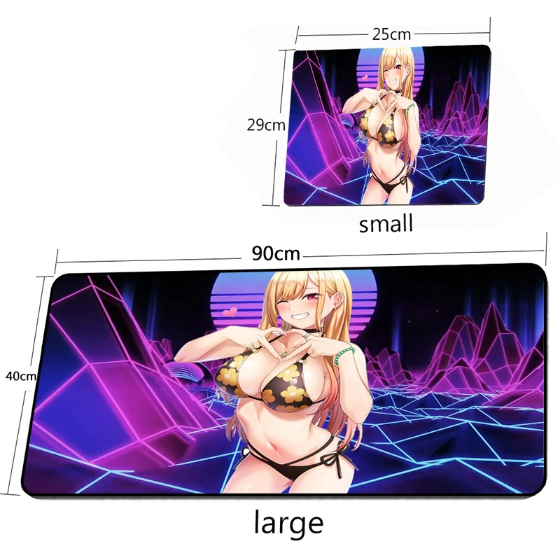 

Japanese anime Kitagawa sea dream table pad sexy teen big tits mousepad computer peripherals non-slip player game Mouse Mat xxl