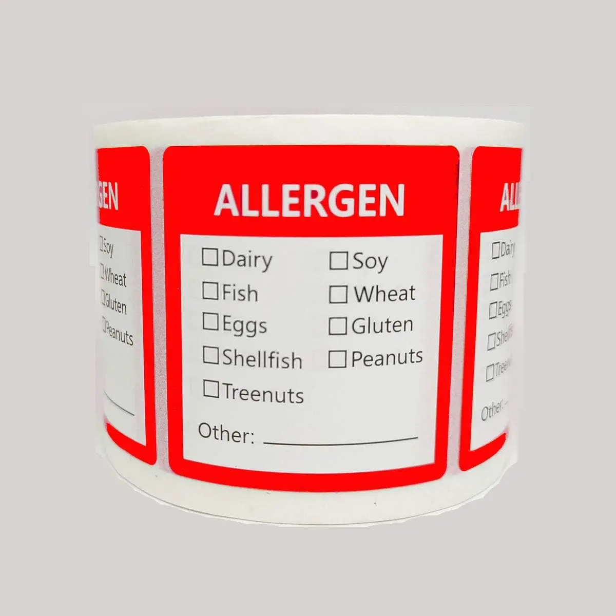 500Pcs-Fluorescent-Red-Allergen-Warning-Stickers-Labels-1-8-2-Inches ...