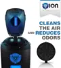 Permanent Filter Ionic Air Purifier Pro Ionizer with UV-C, New (Black) 4