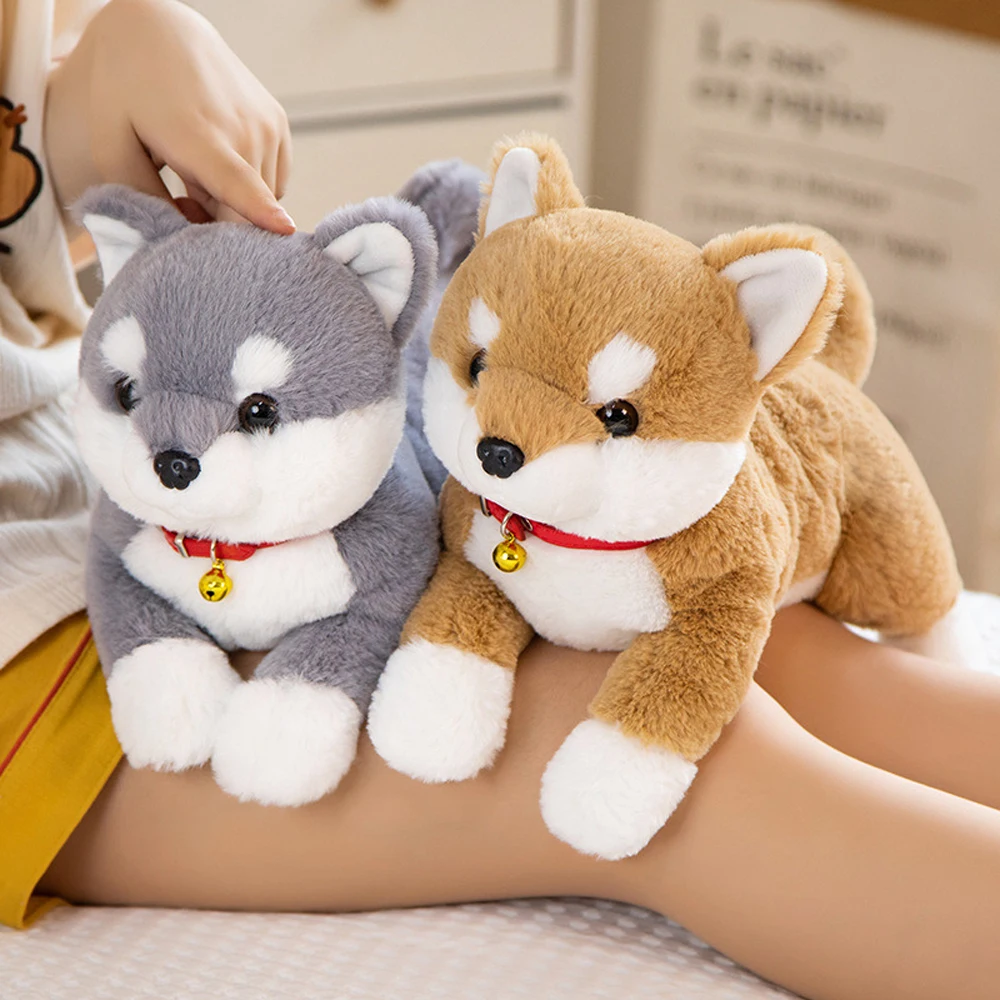 

Милая собака Akita, кукла, мягкая плюшевая игрушка, подарок на день рождения