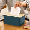 Minimalist Wooden Cover Desktop, Home Tissue Box, Storage, Paper Drawer, Car Gift 2