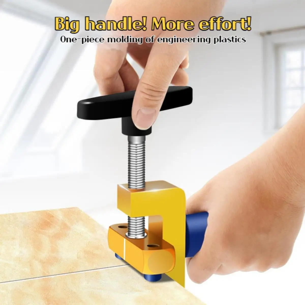 2-in-1 integrated glass cutting knife, made of aluminum alloy, high-strength blade can cut glass/tiles/mirrors, etc., home hand 2