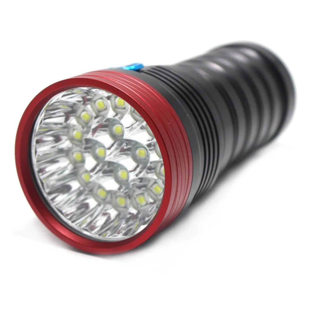 Description Picture 4 of itemHigh power LED Flashlight 4 Modes Powerful Waterproof Tactical Hunting Lantern USB Rechargeable Searchlight use18650 battery