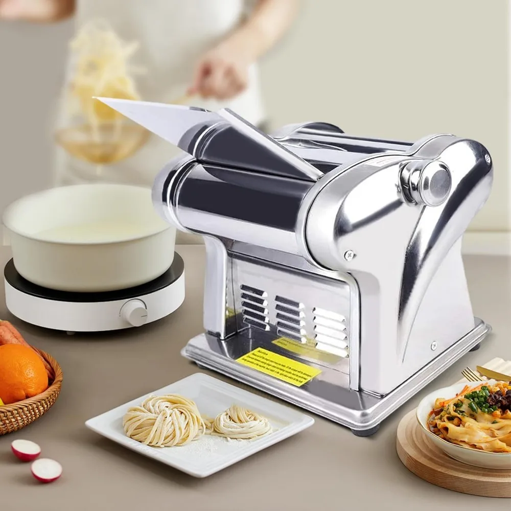 Electric Pasta Rolling Machine，Pasta Pressing Pastry Making Machine，Commercial Stainless Steel Pasta Making Machine，Pasta Making 5