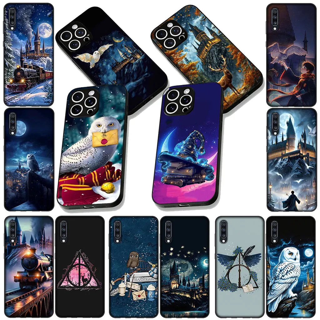 Harries Owl Wand Art Soft Phone Cover