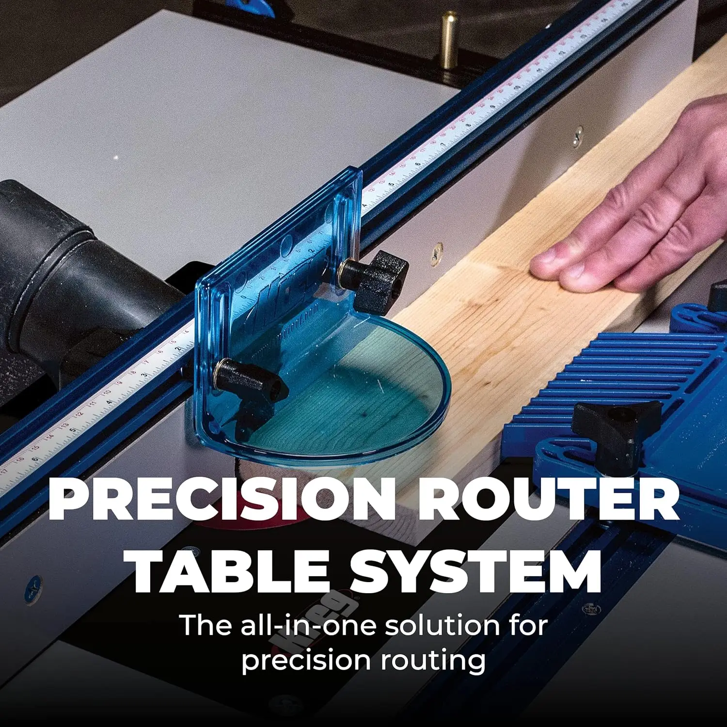 PRS1045 Precision Router Table System-Self-Squaring Router Table Fence System-Sits on Precision Top