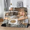 Hairy Blankets for Bed B-BLACKPINKS Designer Throw Blanket Sofa Home Interior Summer Blanket King Size Blankets and Throws Nap & 1