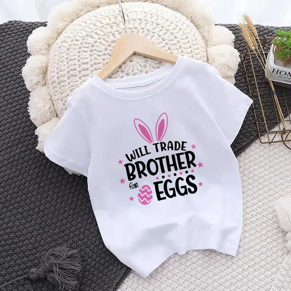 Kids Funny Easter Bunny Shirt 2