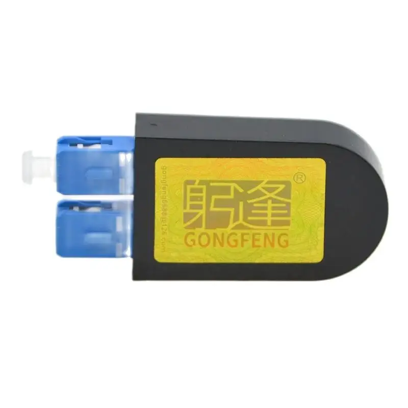 SC/APC Optic Fiber Loop Back Connector Single Mode SM9/125 Flange Adapter Coupler Test Connector Factory